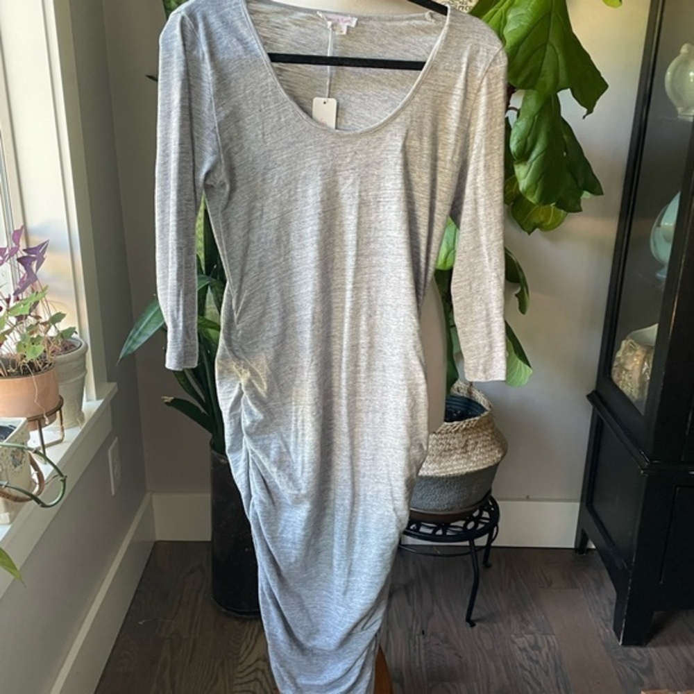 NWT Ingrid & Isabel Long Sleeve Maternity Dress